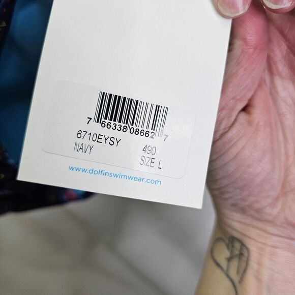 Dolfin Uglies Revibe Eye Spy Strappy Bikini Bottoms Size Large - Picture 8 of 12